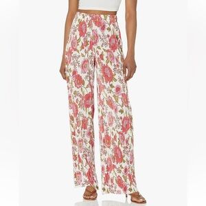 NWT Steve Madden Vintage Floral Wide-Leg Pants